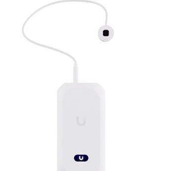 Low-profile 4K PoE camera witha wide-angle lens designed to